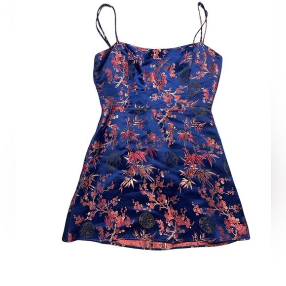 Realisation Par The Emilie Dress Shanghai Nights Silk Dress Size Small - Picture 3 of 7